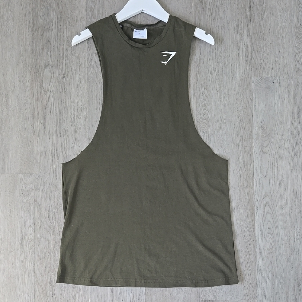 Gymshark Critical Drop Armhole Tank - Green Size S - Picture 6 of 9